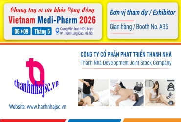 Vietnam Medi-Pharm 2026 từ ngày 06-09 tháng 5 năm 2025
